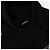 Balenciaga Felpa oversize in cotone nero con logo ricamato Paris - vista 5