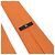 Hermès Orange Check Pattern Silk Men's Tie - view 6