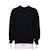Louis Vuitton Navy Strickpullover für Herren mit geprägtem Logo Blau