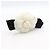 Chanel Spilla Camelia in Tweed Bianco da Donna - vista 2