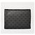 Céline Triomphe Canvas Pouch Clutch Bag Schwarz - Ansicht 2