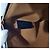 Céline Triomphe Canvas Pouch Clutch Bag Schwarz - Ansicht 9