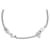 Saint Laurent Bracciale lucidato Argento  - vista 3