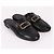 Tory Burch Mocassini Georgian Blacklist Unused Nero - vista 4