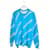 Balenciaga Multi-Logo Intarsia-Strick Blau