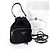 Prada Borsa bucket in nylon con logo triangolare nero