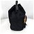 Prada Borsa bucket in nylon con logo triangolare nero - vista 6
