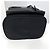 Prada Borsa bucket in nylon con logo triangolare nero - vista 8
