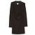 Bottega Veneta Braunes Rippstrickkleid