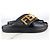 Fendi Sandali Vintage Oro Multicolore - vista 4