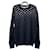 Louis Vuitton Gradient Baumwollstrick-Sweatshirt Weiß  - Ansicht 1