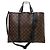 Louis Vuitton Tote Crossbody Monogram Macassar Marrone
