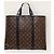 Louis Vuitton Tote Crossbody Monogram Macassar Marrone - vista 2