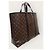 Louis Vuitton Tote Crossbody Monogram Macassar Marrone - vista 4