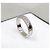 Tiffany & Co Anello a fascia doppia milgrain in diamante e platino Argento - vista 4