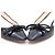 Bow Prada Scarpe basse in vernice con fiocco Blu - vista 6