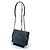 Chanel Mini bolsa transversal WOC em caviar dourado Azul - vista 2