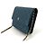 Chanel Mini bolsa transversal WOC em caviar dourado Azul - vista 5