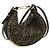 Fendi Mini Jacquard Hobo Bag