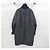 Hermès Matelassé langer gesteppter Parka Schwarz - Ansicht 2