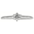 Tiffany & Co Diamant-Platin-Ehering Silber
