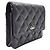 Chanel Borsa a tracolla WOC in agnello sfumato con catena Nero - vista 3