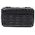 Borsa piccola Christian Dior Cannage Caro Nero - vista 4