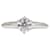 Tiffany & Co Diamant-Platin-Ehering Silber