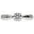 Tiffany & Co Diamant Platin Ehering Größe Silber