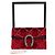 Gucci Borsa Dionysus Super Mini in velluto con catena Rosso