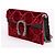 Gucci Borsa Dionysus Super Mini in velluto con catena Rosso - vista 4