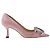 Jimmy Choo Décolleté con cristallo a forma di rosa Rosso - vista 2