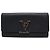 Louis Vuitton Cartera larga Capucines en cuero Taurillon negro Gold LV