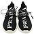 Prada Logo Stricksocken für Sneaker Weiß