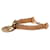 Gucci Bracciale Choker con Testa di Leone Arancione - vista 2
