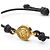 Versace Pulseira de couro Medusa - vista 6