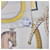 Hermès Sciarpa in seta Forever Bianco  - vista 16