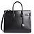 Borsa Sac de Jour Saint Laurent in pelle nera Multicolore