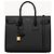 Borsa Sac de Jour Saint Laurent in pelle nera Multicolore - vista 11