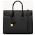 Borsa Sac de Jour Saint Laurent in pelle nera Multicolore - vista 2