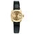 Rolex Datejust Gold Classic Vintage Damen Lederuhr Golden