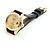 Rolex Datejust Gold Classic Vintage Damen Lederuhr Golden - Ansicht 14