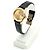 Rolex Datejust Gold Classic Vintage Damen Lederuhr Golden - Ansicht 4