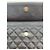 Chanel Clutch con patta serie Caviar Nero - vista 13