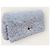 Miu Miu Borsa a tracolla e a spalla in shearling di agnello con logo Lila Blue - vista 3