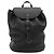 Céline Grande zaino in pelle di vitello granulata Nero
