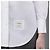 Thom Browne Camicia in popeline con profilo RWB nascosto Argento - vista 11