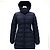 Moncler Sharphal Damen Lang Daunenjacke Blau - Ansicht 3