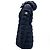Moncler Sharphal Damen Lang Daunenjacke Blau - Ansicht 5