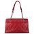 Chanel Bolso de Hombro con Cadena Soft Caviar Timeless CC Roja - vista 3